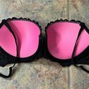 Victoria's Secret PINK black lace 34D bra Photo 2