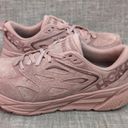 Hoka ONE ONE U Clifton L Suede Pale Mauve Pink Unisex Sneaker Trainer Women 11.5 Photo 13