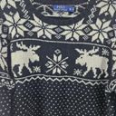 Ralph Lauren Polo  Womens XL Knit Merino Wool & Alpaca Blend Moose Sweater Photo 1