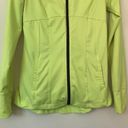 Under Armour  Studio Active Track Jacket HeatGear Semi Fitted Lime Green Small S Photo 4