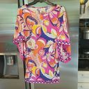 Trina Turk 💕💕 Sevilla Tunic ~ Swimsuit Coverup Multi-Color Print Small NWOT Photo 8