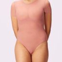 Second Skin Parade Nude Silky 2 Layers Mesh Sheer Support Breathable  Bodysuit M Photo 0