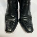 Lauren Ralph Lauren Leanne black leather heeled boots size 6.5 Photo 5