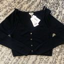 Jason Wu  Rib Knit Wool Crop Top size L Photo 2