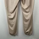 Commando  Sand Tan Faux Leather Smocked Waist Jogger Pants Size Large NWT Photo 11