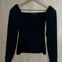 Boohoo  NWOT sweetheart neckline long sleeve Photo 0