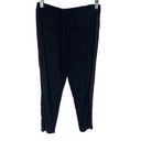 Michael Stars  Women's Pull On Pants Slim Leg Elastic Waistband Black Medium Photo 4