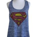 DC Comics 4/$20  Superman‎ large knit logo tank top Photo 0