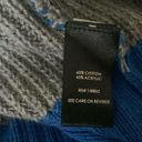 Torrid  sweater knit blue gray pullover drop shoulder striped long sleeve Sz 1X Photo 3