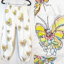 Supreme  Authentic Rare Gonz Butterfly Print Sweatpants Joggers Cotton High Rise Photo 1