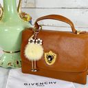 Givenchy Brown Leather Vintage Top Handle Logo Bag Photo 0