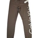 Calvin Klein  Performance Sweatpants Fleece Joggers Size XS Beige Brown Photo 0