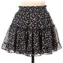 Pink Lily  floral skirt Photo 1