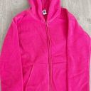 Gap  Fleece Pink Zip Up Hooded Jacket Photo 0