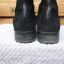 All Saints Black Military Combat Boots Photo 5