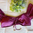 Gibson NWT *Latimer Off The Shoulder Magenta Swim Top Photo 0