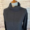 Lush Clothing Lush Womens Black Long Sleeve Ribbed Turtleneck Cozy Pullover Sweater Medium Photo 1