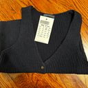 Brandy Melville Navy Sweater Vest Photo 1