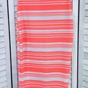 Brat Star  Neon Striped Pencil Skirt Small White Pink Photo 0