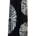 Chatoyant  Pants Wide Leg Pull On Black Tie Dye Batik Size Small New NWT Photo 0