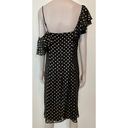 Sam Edelman Metallic Dot Cold Shoulder Dress NWT Photo 3