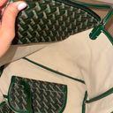 Green Leather tote bag Photo 3