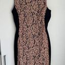 Weston Pink Black Lace Crewneck Bodycon Dress XS Photo 0