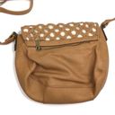 Big Buddha  | Brown Braided Overlay Crossbody Bag Photo 6