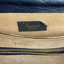 Vintage 50's Finezza Italy Navy Leather Bag Photo 3