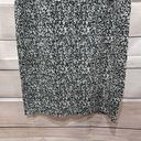 Calvin Klein Black Animal Print Queen Anne Womens Knee-Length Dress Size 10 Photo 2