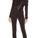 Revolve Micheal Costello X  Earnestine size small black jumpsuit Photo 0