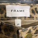 frame denim Frame Le Skinny De Jeanne Leopard Print Jeans - Size 25 Photo 1