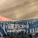 Maurice's  Super High Rise Distressed Straight Leg Jeans Women’s Size 8 Photo 6