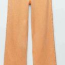 ZARA Orange Jeans Photo 0