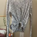 Lululemon Tie Back Long Sleeve Photo 1