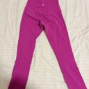 Lululemon Vivid Plum  Align Crop 23 Leggings Photo 1