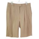 Bermuda BIRGITTE HERSKIND Prince  Shorts Desert Khaki Beige Size 12 NWT Photo 4