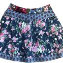 Meshki Moshiki Hot Cookie Reversible Floral Wrap Skirt Bright Colors W/Pockets OS Photo 0