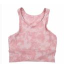 Anthropologie All Fenix  Blush Tie Dye Crop Top Sports Bra size XS Photo 0