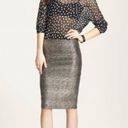 June and Hudson 🆕 NWT  High Waisted Pencil Skirt Sparkle Shiny Shimmer Party Large Photo 2