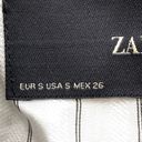 ZARA  stripe blazer double breasted detail button blazer S Photo 10