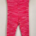 ZARA  Flare Knit Ribbed Pull On Knit Pants Red Size S Photo 6