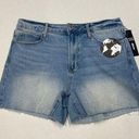 Articles of Society  Denim Shorts Light Wash High Rise Cut Off Sz 28 B2 Photo 0