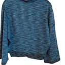 We The Free  Sunny Days Turtleneck Blue Pullover Raglan Sleeves Sweater XS Photo 0