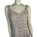 Oleg Cassini BlackTie  embroidered beaded long dress size 12 Photo 1