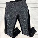 Xersion  Train Black and white dotted Workout ankle leggings Photo 0