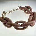 BaubleBar Light Pink Chain Link Bracelet 7in’ Photo 0