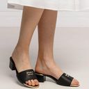 DKNY  Black Fama Sandals Photo 0