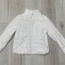 Puffer Down Jacket Y2k Sparkly Casual Jackets Zipper Pocket Hotties Warm Coat White Photo 0