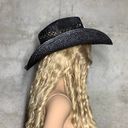 Rock & Roll Cowgirl COWBOY BLING DIAMOND COWGIRL RHINESTONE HAT WESTERN SOUTHERN STRAW FESTIVAL Photo 4